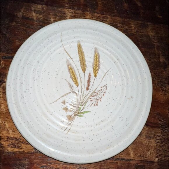 Treasure Craft Pottery Golden Wheat Trivet - Picture 2 of 7